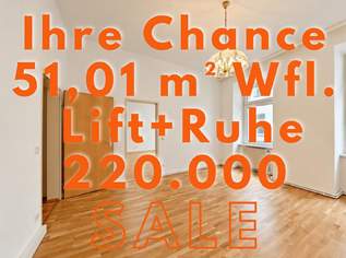 IHRE CHANCE FÜR DEN 2., ELDERSCH-PLATZ-NÄHE U2, WU-NÄHE, 2-ZIMMER-CITY-WOHNUNG +RUHELAGE, 220000 €, Immobilien-Wohnungen in 1020 Leopoldstadt