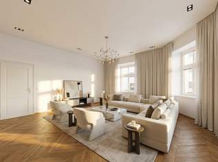 Wohnen, wo Geschichte geschrieben wurde – 81,86 m² Altbau beim Rochusmarkt, 399900 €, Immobilien-Wohnungen in 1030 Landstraße