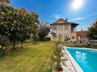 Stilvolles Landhaus mit Swimmingpool auf 3.108m² Grundstück, 499000 €, Immobilien-Häuser in 8480 Mureck