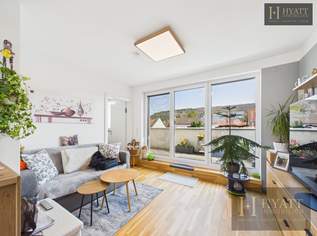 Neuwertige 2-Zimmer-Dachgeschosswohnung mit 2 Balkonen & Stellplatz – Baujahr 2022 | PROVISIONSFREI!, 204500 €, Immobilien-Wohnungen in 2452 Gemeinde Mannersdorf am Leithagebirge