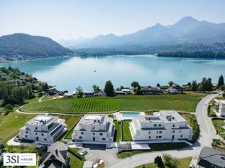 Wohnen am Faaker See: Exklusive Residenz mit Privatstrand, Pool und luxuriösem Garten, 1970000 €, Immobilien-Wohnungen in 9580 Greuth