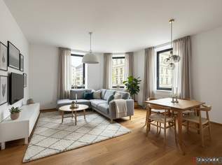 Erstbezug nach Sanierung | barrierefreie 2-Zimmer Altbauwohnung nahe dem Meiselmarkt | Fernwärme, 370000 €, Immobilien-Wohnungen in 1150 Rudolfsheim-Fünfhaus