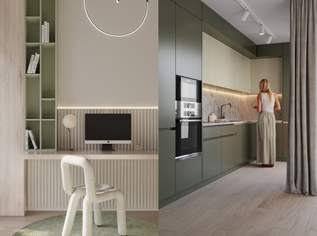 Ideale Vorsorgewohnung: 2 Zimmer im modernen Neubau, 370400 €, Immobilien-Wohnungen in 1050 Margareten