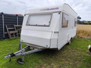 Wohnwagen Dethleffs , 5000 €, Auto & Fahrrad-Wohnwagen & Anhänger in 7053 Hornstein