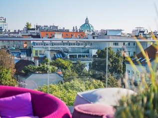 Exklusive Dachgeschoßwohnung mit Blick über Wien!, 4290000 €, Immobilien-Wohnungen in 1040 Wieden