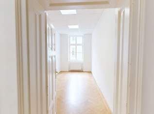 Modern sanierte Bürofläche – 6 Zimmer & Erweiterungsmöglichkeit bis ca. 600 m², 3320.92 €, Immobilien-Gewerbeobjekte in 1060 Mariahilf