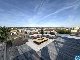 Einzigartige Dachgeschoss-Maisonette mit Weitblick – Wohnen über den Dächern Wiens, 1999000 €, Immobilien-Wohnungen in 1090 Alsergrund
