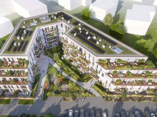 Neubau Erstbezug Nähe Alte Donau, 3 Zimmer Maisonette der besonderen Art, provisionsfrei, 694000 €, Immobilien-Wohnungen in 1210 Floridsdorf