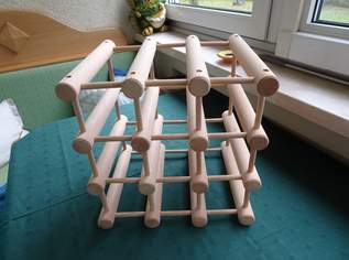 Flaschenregal aus Holz, 10 €, Haus, Bau, Garten-Haushaltsgeräte in 4020 Linz