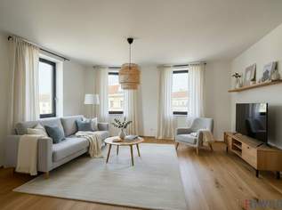 3-Zimmer Altbauwohnung mit geräumiger Wohnküche und großzügiger Verglasung | Fernwärme, 540000 €, Immobilien-Wohnungen in 1150 Rudolfsheim-Fünfhaus