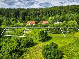 WEIL LAGE ALLES IST! Exklusive Baugrundstücke in begehrter Grazer Wohngegend – jetzt zugreifen! Nur noch 3 Bauparzellen verfügbar - inklusive fertiger Planung und bereits vorliegender Baubewilligung!, 1359000 €, Immobilien-Grund und Boden in 8043 