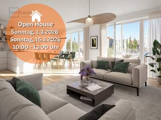 PERFEKTER GRUNDRISS: 4 ZIMMERWOHNUNG MIT GROSSZÜGIGER TERRASSEN, 1107300 €, Immobilien-Wohnungen in 1030 Landstraße