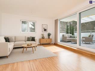 Traumhafte, lichtdurchflutete 3-Zimmer-Wohnung mit gigantischer Terrasse und Blick ins Grüne!, 299900 €, Immobilien-Wohnungen in 8073 Feldkirchen bei Graz