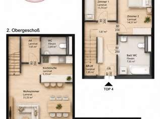 2 MONATE MIETFREI | Stilvolle Maisonette mit Loggia, 965.78 €, Immobilien-Wohnungen in 8020 2 MONATE MIETFREI | Stilvolle Maisonette mit Loggia, 965.78 €, Immobilien-Wohnungen in 8020