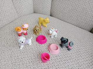 6 Teiliges KLEINE Hunde Figuren Set, zusammen FIXPREIS 6€/NUR SELBSTABHOLUNG,23 Bez. KEIN Versand!!!!!!! 
