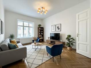 Stilvolle 4-Zimmer-Altbauwohnung mit 132 m² und hochwertiger Ausstattung - Landstraße, 2828.07 €, Immobilien-Wohnungen in 1030 Landstraße