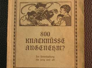 Buch "800 Knacknüsse angenehm?", 5 €, Marktplatz-Bücher & Bildbände in 1160 Ottakring