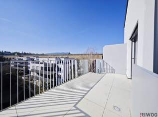 Süd-Terrasse | ERSTBEZUG DG-Wohnung mit 3 Zimmern | über 3m Raumhöhe | Klima & Luftwärmepumpe | Tiefgaragenplatz, 563131 €, Immobilien-Wohnungen in 1230 Liesing
