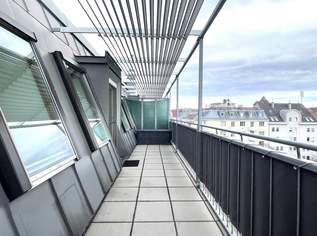 "Moderne Dachgeschosswohnung mit großer Terrasse & Garagenstellplatz", 375000 €, Immobilien-Wohnungen in 1100 Favoriten