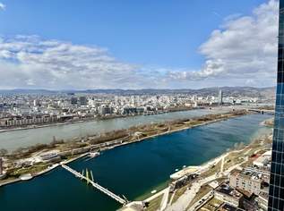 City-Studio mit Abendsonne im modernsten Hochhaus Österreichs -DC2, 1200 €, Immobilien-Wohnungen in 1220 Donaustadt