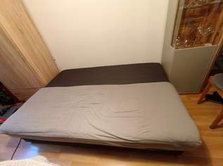 Möbelix Schlafsofa mit Bettkasten und 2 Kissen Möbelix Schlafsofa mit Bettkasten und 2 Kissen
