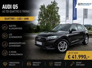Q5 40 TDI quattro S tronic | LED | AHK, 41990 €, Auto & Fahrrad-Autos in 9300 Sankt Veit an der Glan