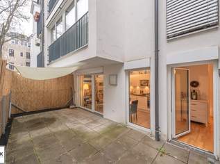 Perfekte Singlewohnung mit großer Innenhof-Terrasse beim Schubertpark - ab 03/26!, 999 €, Immobilien-Wohnungen in 1180 Währing