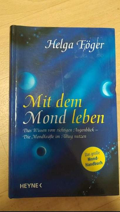 Buch mit dem Mond leben Buch mit dem Mond leben