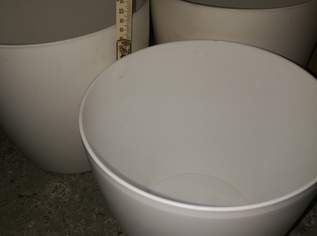 3x Übertöpfe (1x Erdvolumen: 9,0 Liter / 2x Erdvolumen: 6,3 Liter), 25 €, Haus, Bau, Garten-Balkon & Garten in 1170 Hernals