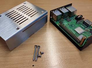 Raspberry Pi 3 Gehäuse Edelstahl Raspberry Pi 3 Gehäuse Edelstahl