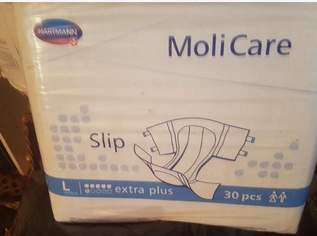 Moli Care Slip extra Plus Large 30 Stück Packung Erwachsenenwindeln Originalverpackt, 119 €, Marktplatz-Beauty, Gesundheit & Wellness in 1220 Donaustadt