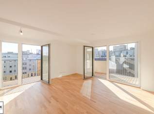 2 Zimmer Zweibezug-wohnung mit großer Freifläche in bester Lage - ab 1.05.25, 1639 €, Immobilien-Wohnungen in 1020 Leopoldstadt