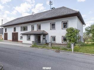 Haus mit zwei Einheiten, großzügigem Garten und viel Stauraum, 255000 €, Immobilien-Häuser in 4162 Julbach Haus mit zwei Einheiten, großzügigem Garten und viel Stauraum, 255000 €, Immobilien-Häuser in 4162 Julbach