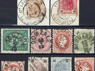 Ö-KuK Stempellot "Krain" ca. 113-Kleinpunkte (6), 22 €, Marktplatz-Sammlungen & Haushaltsauflösungen in 9020 Klagenfurt am Wörthersee