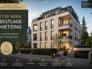 Baubewilligtes Premium-Neubauprojekt in 1130 Wien – 11 Wohnungen mit Tiefgarage in Bestlage Hietzing, 1500000 €, Immobilien-Grund und Boden in 1130 Hietzing Baubewilligtes Premium-Neubauprojekt in 1130 Wien – 11 Wohnungen mit Tiefgarage in Bestlage Hietzing, 1500000 €, Immobilien-Grund und Boden in 1130 Hietzing