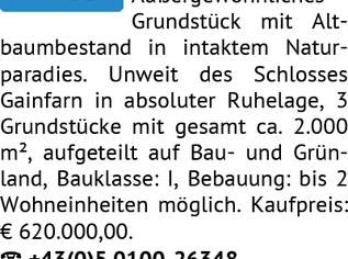 2540 Bad Vöslau:, 620000 €, Immobilien-Grund und Boden in 2540 Katastralgemeinde Gainfarn 2540 Bad Vöslau:, 620000 €, Immobilien-Grund und Boden in 2540 Katastralgemeinde Gainfarn