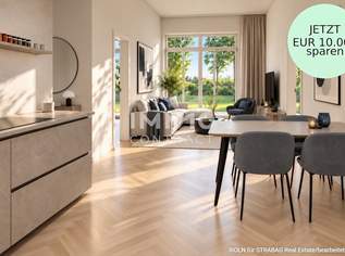 RARITÄT: Zweizimmer-Gartenwohnung mit Top-Grundriss & Ausstattung (provisionsfrei), zahlreiche Annehmlichkeiten im Haus, 379000 €, Immobilien-Wohnungen in 1230 Liesing