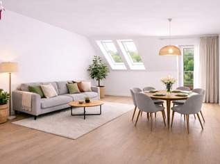 Attraktive 3-Zimmer-Neubauwohnung mit Balkon im 1. Dachgeschoss – ruhige Anlage mit 7 Einheiten, 297000 €, Immobilien-Wohnungen in 1110 Simmering