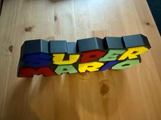 Wanddeko Schriftzug Super Mario, 29 €, Haus, Bau, Garten-Geschirr & Deko in 1120 Meidling Wanddeko Schriftzug Super Mario, 29 €, Haus, Bau, Garten-Geschirr & Deko in 1120 Meidling