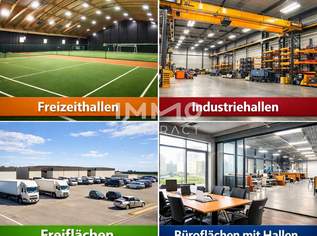 OFF MARKETS I Freizeithallen I Seminar- und Büroflächen I Lagerhallen I Industrie I Gewerbeflächen in optimale Lagen, 0 €, Immobilien-Gewerbeobjekte in 2100 Korneuburg