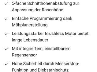 Mähroboter von OBI, Marke: LUX 300m2 Mähroboter von OBI, Marke: LUX 300m2
