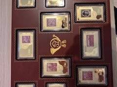 Vergoldete Briefmarken, 999 €, Marktplatz-Antiquitäten, Sammlerobjekte & Kunst in 2273 Gemeinde Hohenau an der March