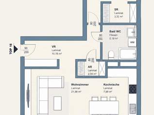 Attraktive 2-Zimmer-Wohnung, 798.17 €, Immobilien-Wohnungen in 8020 Attraktive 2-Zimmer-Wohnung, 798.17 €, Immobilien-Wohnungen in 8020
