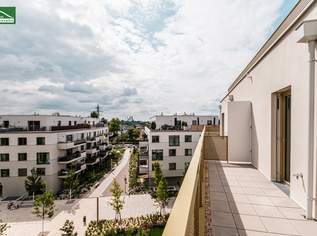 Hoch oben - 2.Zimmer mit Balkon und Provisionsfrei – kostengünstige Heizung/“Kühlung“ über Erdwärme, 285000 €, Immobilien-Wohnungen in 1210 Floridsdorf