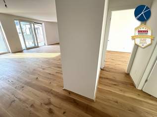 *Superprojekt: ''Über den Baumwipfeln" TOP 50 MIT ÜBERDACHTEM INNENHOF-BALKON (17,5 m²), 2299 €, Immobilien-Wohnungen in 1100 Favoriten