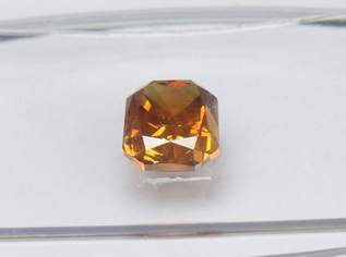Nat. Diamant, Kissen,yellow/orange,0.62ct, I1, 480 €, Kleidung & Schmuck-Accessoires, Uhren, Schmuck in 1030 Landstraße