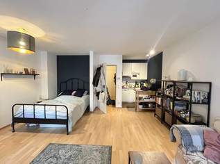 Lichtdurchflutete 1-Zimmer-Wohnung mit Balkon inkl. Gemeinschaftsterrasse - unweit der BOKU!, 736.18 €, Immobilien-Wohnungen in 1190 Döbling