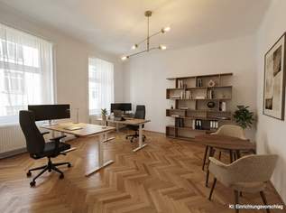 UNBEFRISTET: Büro mit zwei Räumlichkeiten ab JÄNNER 2027, 1332.06 €, Immobilien-Gewerbeobjekte in 1060 Mariahilf