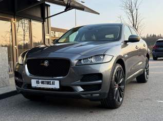 F-Pace 20d AWD Aut.*1.Besitz*AHK*Leder*Meridian*RFK*SHZ*, 21900 €, Auto & Fahrrad-Autos in 4663 Laakirchen