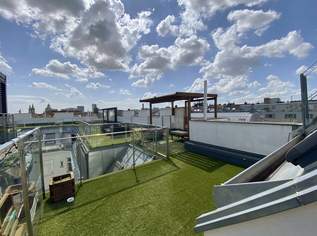 TRAUM Dachgeschoßwohnung mit Terrasse 2 Küchen 2 Bäder!- DREAM 2 bedroom rooftop apartment + terrace, 480000 €, Immobilien-Wohnungen in 1100 Favoriten